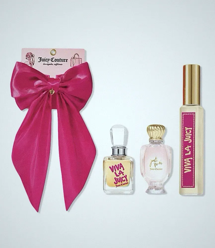 Juicy Couture Viva La Juicy Travel Perfume Set, Just Moi Eau De Parfum Hair Clip