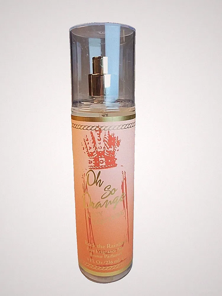Oh So Orange Rock the Rainbow Juicy Couture Fine Fragrance Body Mist Spray 8 oz