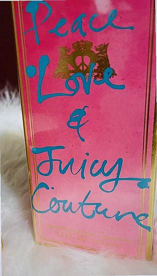 Perfume Juicy Couture PEACE LOVE & JUICY COUTURE 3.4 Oz. Eau De Parfum Spray