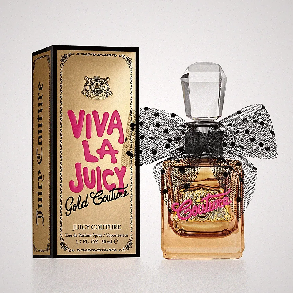 Viva La Juicy Gold Eau De Parfum, 's Perfume with Notes of Luscious , Jasmine...