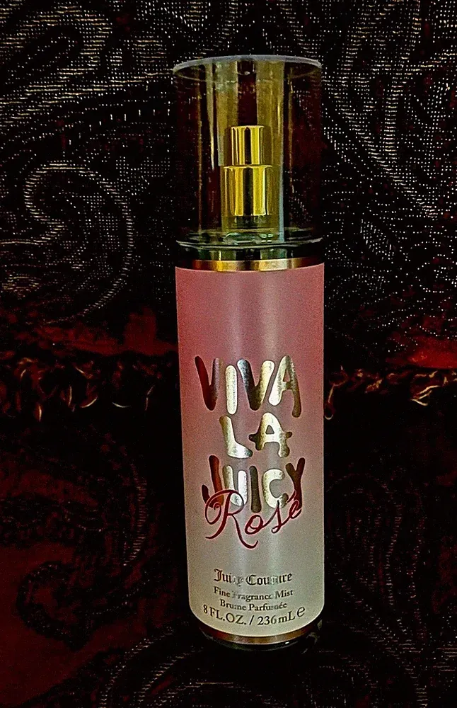 🌹 VIVA La JUICY ROSE by JUICY COUTURE Fine Body Spray Mist Perfume 8 oz NEW🌹